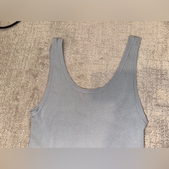 Aritzia, medium, Babaton tank, blue. Excellent condition - Picture 5 of 7